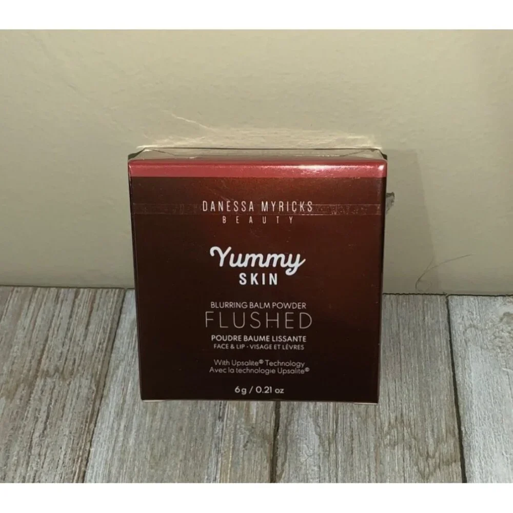 Danessa Myricks Beauty Yummy Skin Blurring Balm Powder Flushed ROSE N BRUNCH 6 G